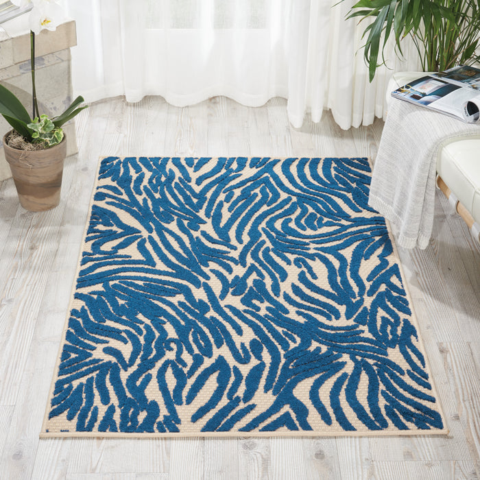 Nourison Aloha ALH04 Navy Area Rug