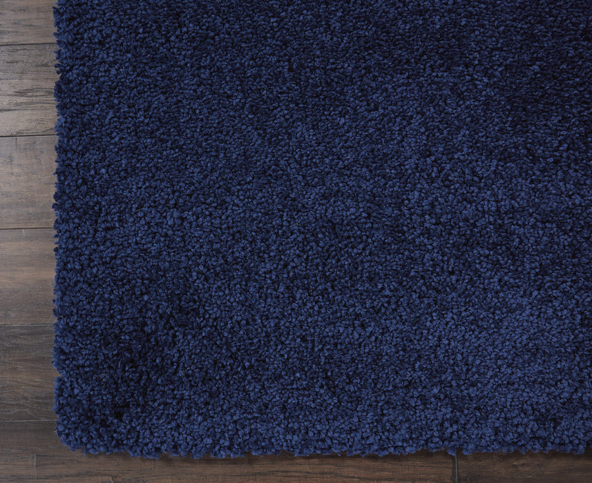 Nourison Malibu Shag MSG01 Navy Area Rug