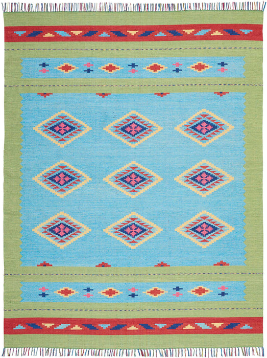 Nourison Baja BAJ02 Blue/Green Area Rug