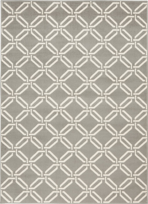 Nourison Jubilant JUB17 Grey Area Rug