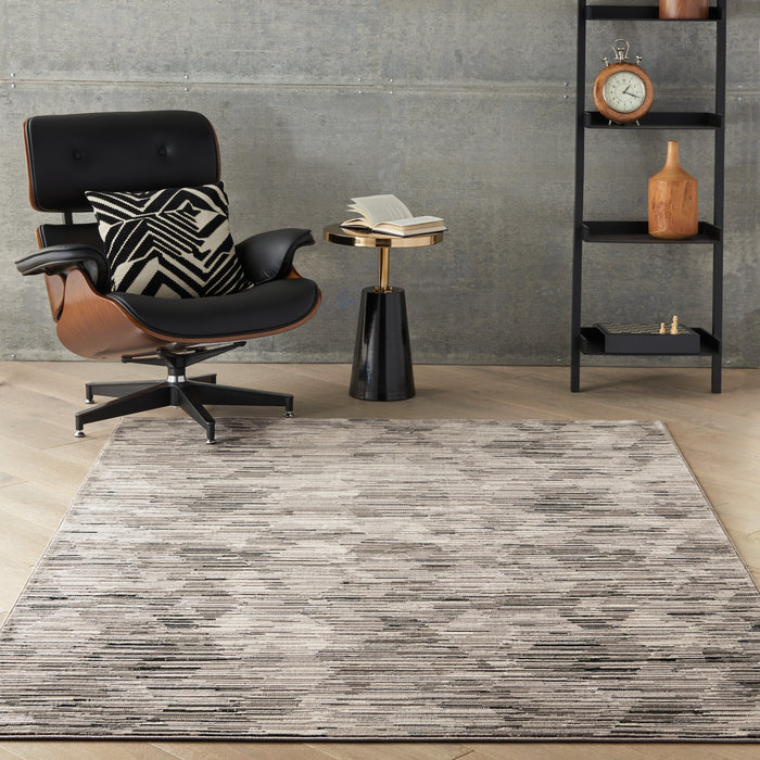 Nourison MA90 Uptown UPT01 Grey/Ivory Area Rug