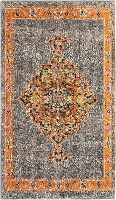 Nourison Passionate PST01 Grey Area Rug