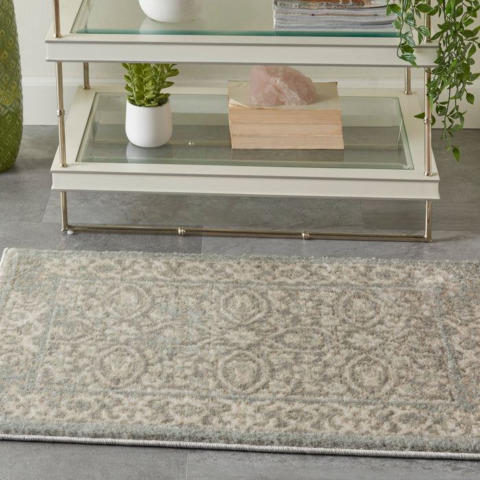 Nourison Euphoria EUP05 Grey Area Rug