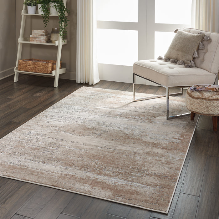 Nourison Rustic Textures RUS03 Beige Area Rug