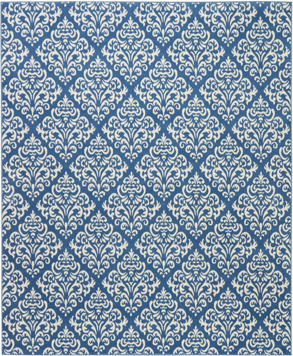 Nourison Grafix GRF06 Blue Area Rug