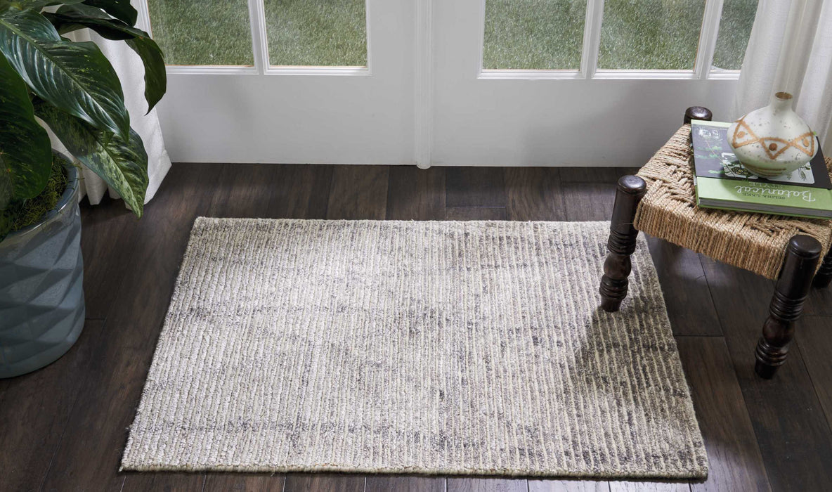 Nourison Ellora ELL02 Stone Area Rug