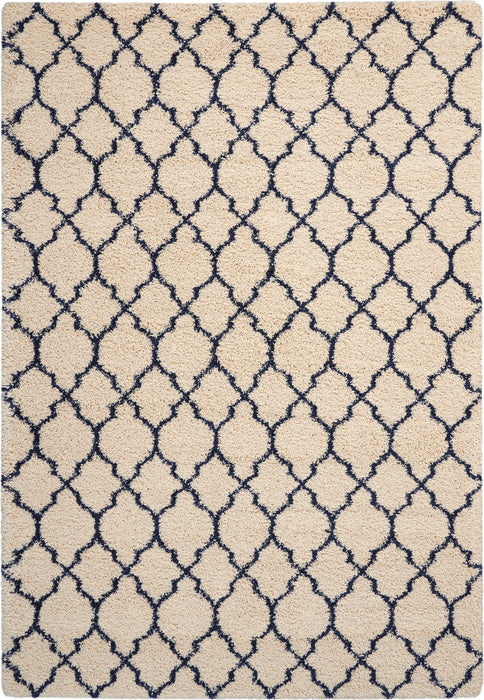 Nourison Amore AMOR2 Ivory/Blue Area Rug