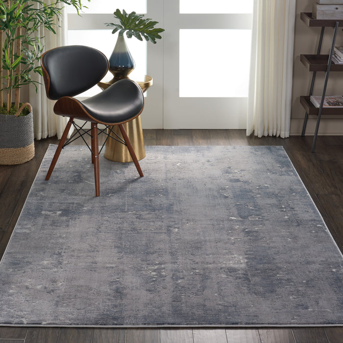 Nourison Rustic Textures RUS05 Grey Area Rug