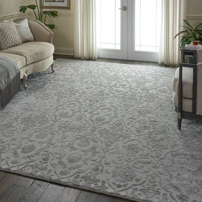 Nourison Opaline OPA15 Taupe Area Rug