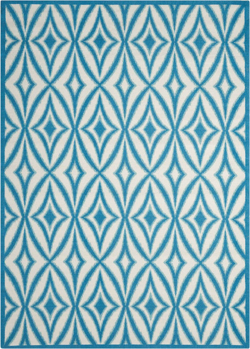 Nourison Sun N' Shade SND19 Azure Area Rug