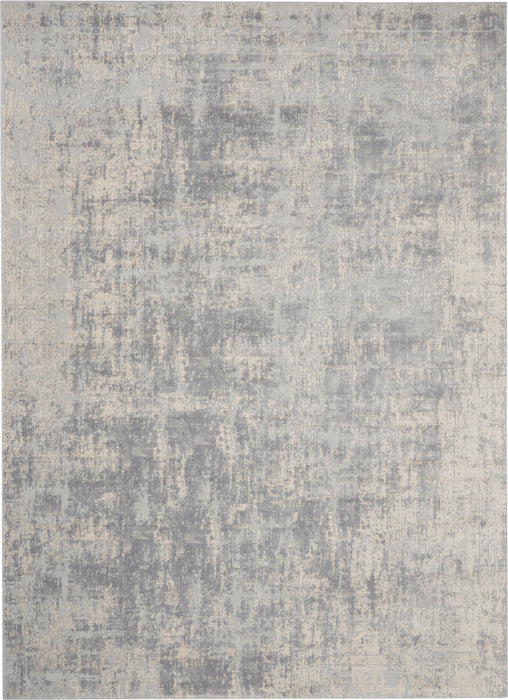 Nourison Rustic Textures RUS01 Ivory/Silver Area Rug