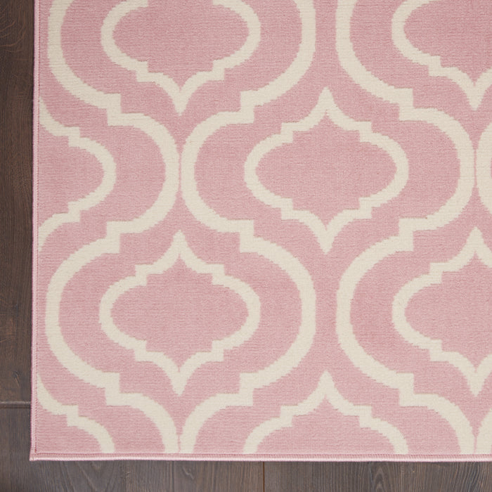 Nourison Jubilant JUB19 Pink Area Rug