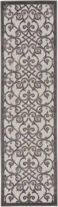 Nourison Aloha ALH21 Grey/Charcoal Area Rug