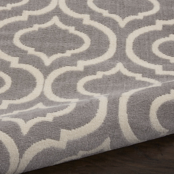 Nourison Jubilant JUB19 Grey Area Rug