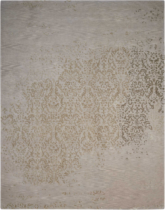 Nourison Opaline OPA08 Silver Area Rug