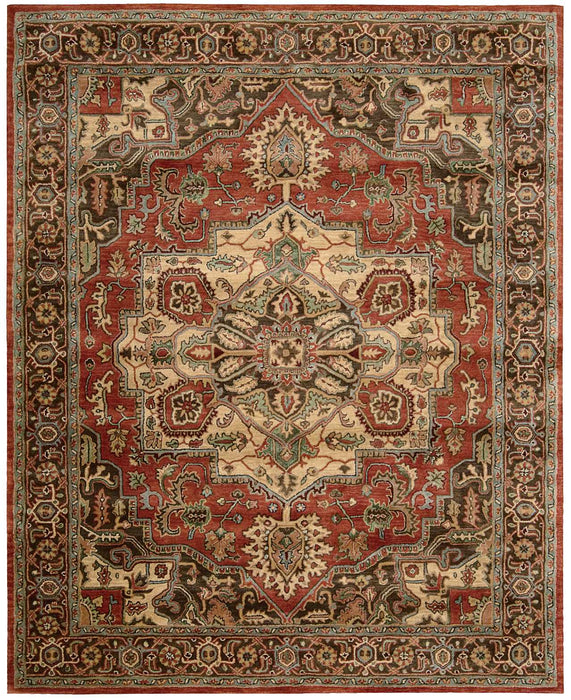 Nourison Jaipur JA36 Red Area Rug