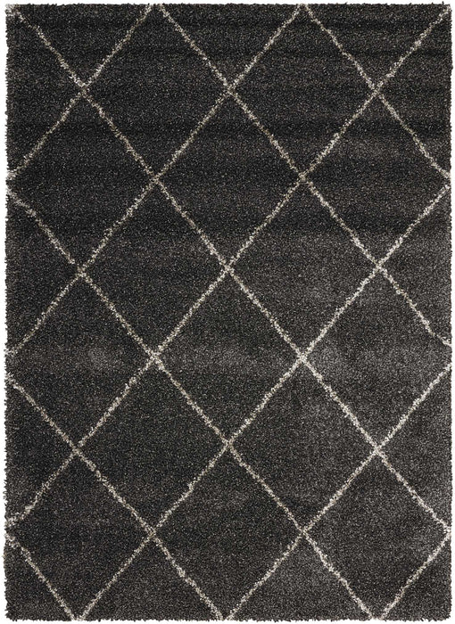 Nourison Brisbane BRI03 Charcoal Area Rug