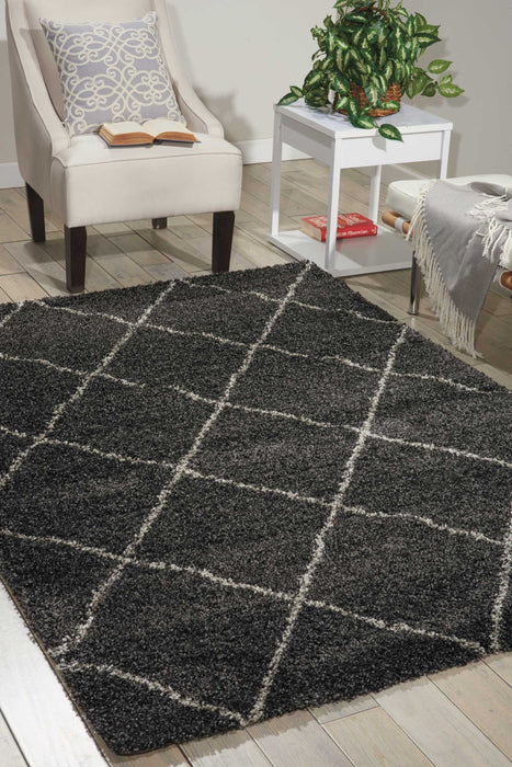 Nourison Brisbane BRI03 Charcoal Area Rug