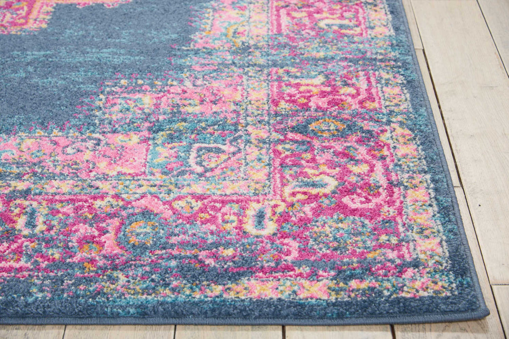 Nourison Passion PSN03 Blue Area Rug