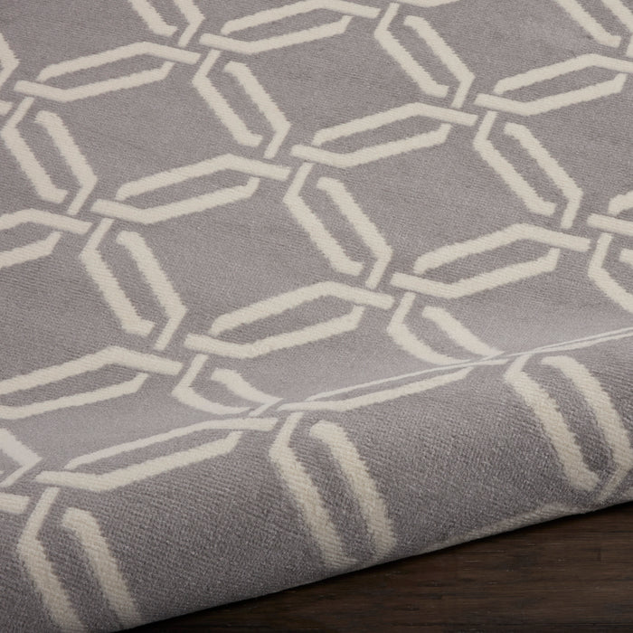 Nourison Jubilant JUB17 Grey Area Rug