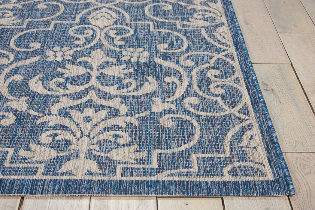 Nourison Garden Party GRD04 Denim Area Rug