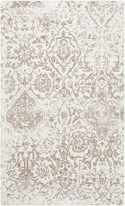 Nourison Damask DAS06 Ivory Area Rug