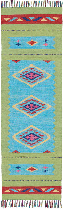 Nourison Baja BAJ02 Blue/Green Area Rug