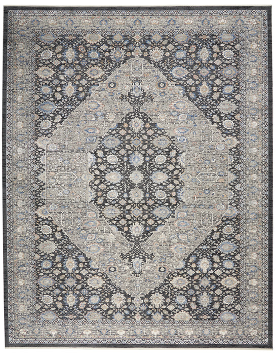 Nourison Starry Nights STN11 Grey/Blue Area Rug