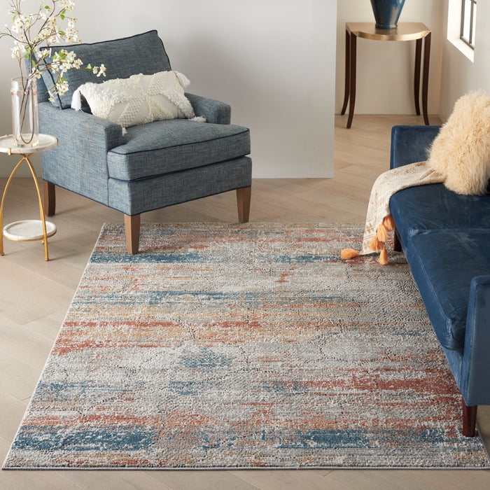 Nourison Rustic Textures RUS11 Multicolor Area Rug