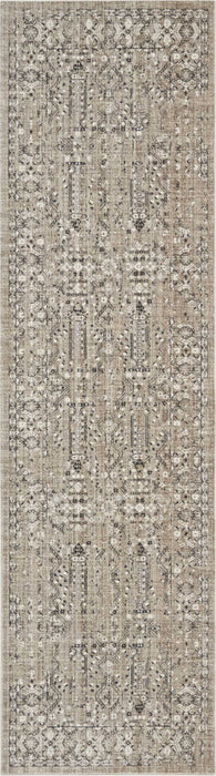 Nourison Silver Screen KI343 Latte Area Rug