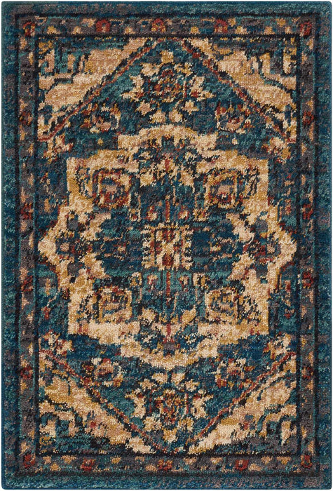 Nourison 2020 NR206 Teal Area Rug