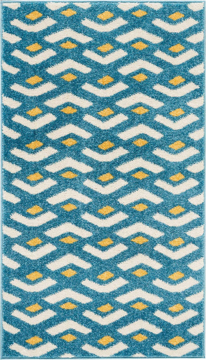 Nourison Harper DS300 Blue Area Rug