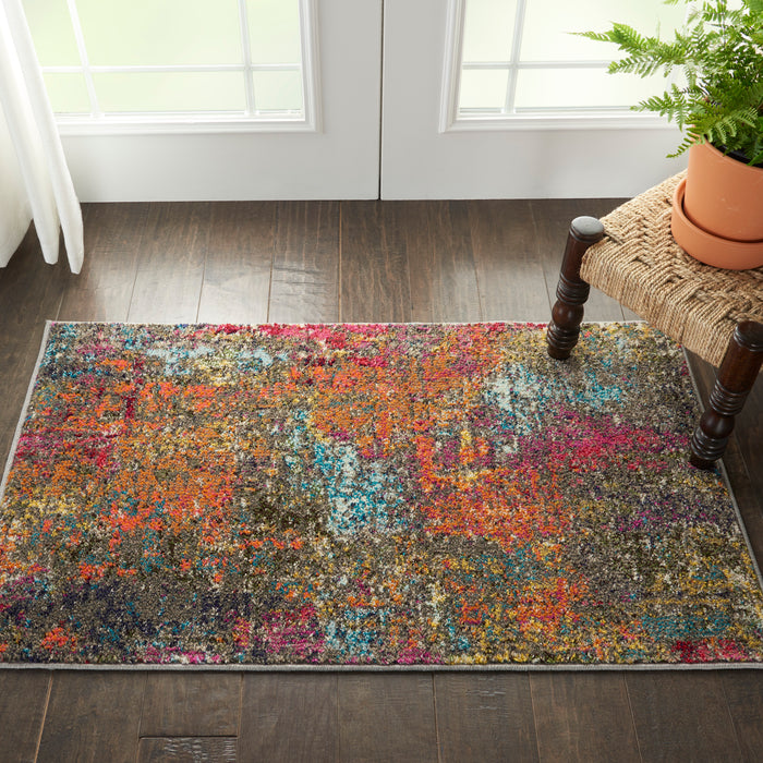 Nourison Celestial CES14 Sunset Area Rug