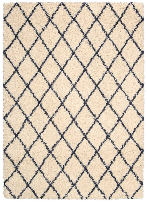 Nourison Brisbane BRI08 Ivory/Blue Area Rug