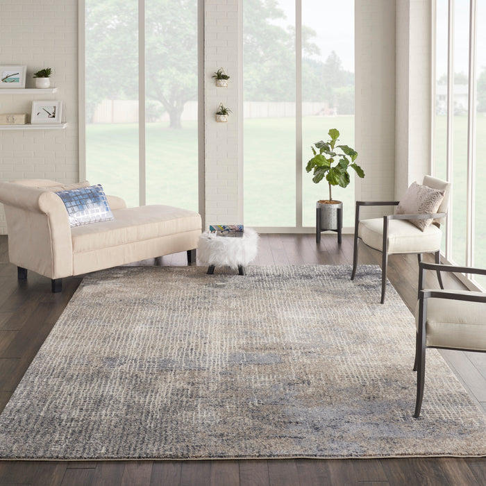 Nourison Moroccan Celebration KI383 Ivory/Grey Area Rug