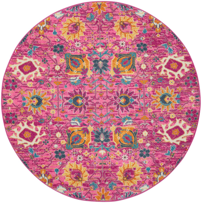 Nourison Passion PSN01 Fuchsia Area Rug