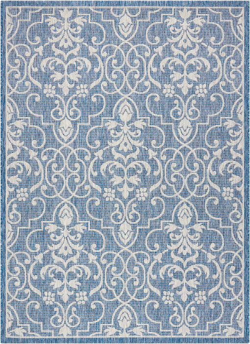 Nourison Garden Party GRD04 Denim Area Rug