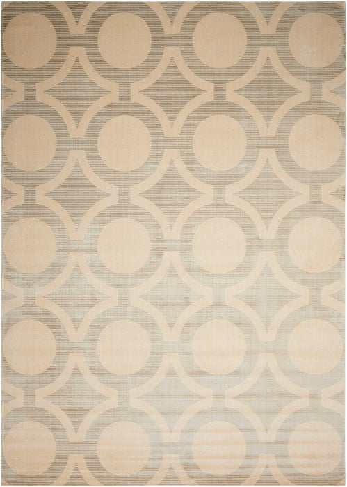 Nourison Luminance LUM01 Cream/Grey Area Rug