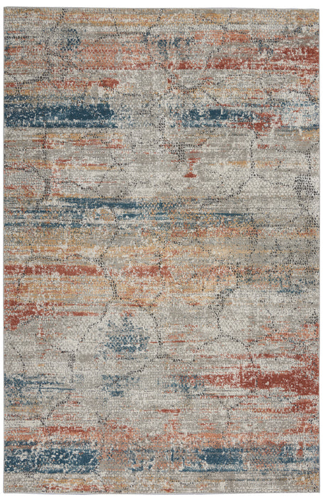 Nourison Rustic Textures RUS11 Multicolor Area Rug