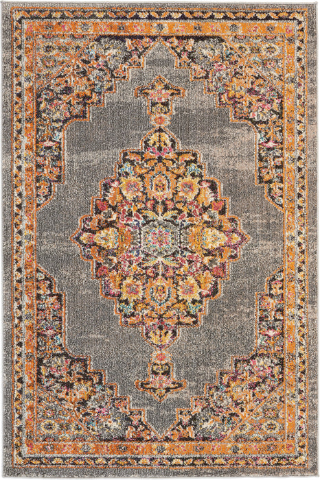 Nourison Passionate PST01 Grey Area Rug