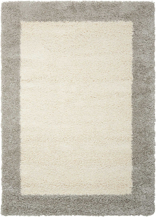 Nourison Amore AMOR5 Ivory/Silver Area Rug